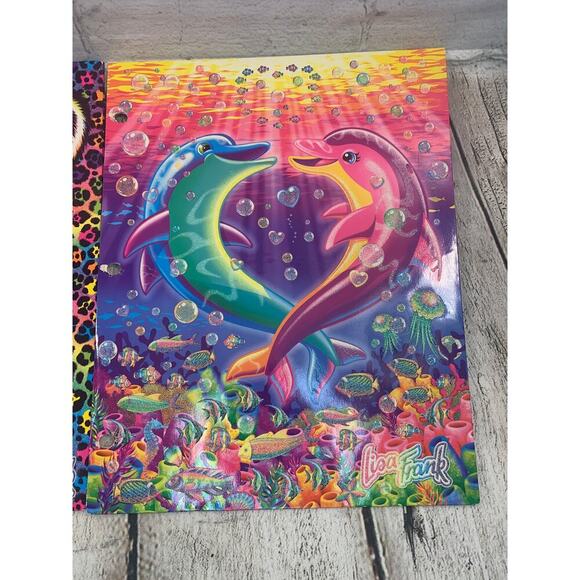 LISA FRANK COMPOSITION FOLDERS - Dancing Dolphins and Hunter - Picture 5 of 16